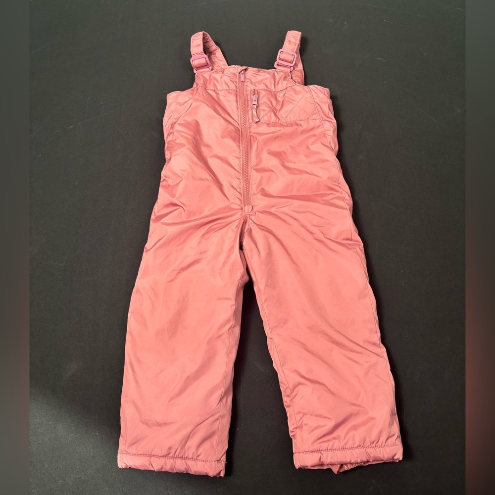 Old Navy Pink Kids Snow Pant Overalls